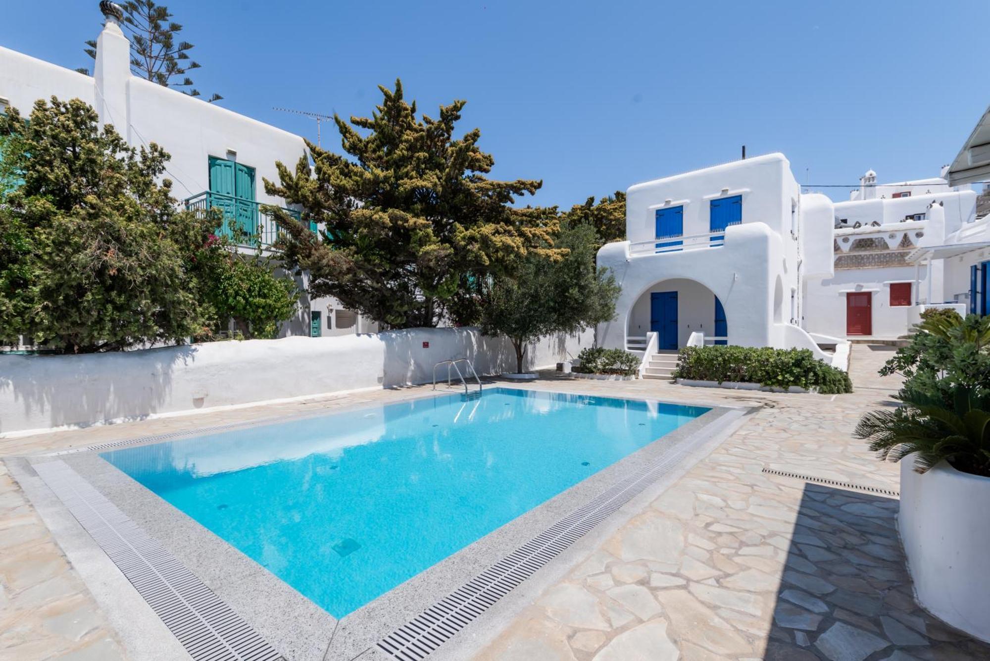 Olive Tree Mykonos Town Semi-Basement Apartment Zewnętrze zdjęcie